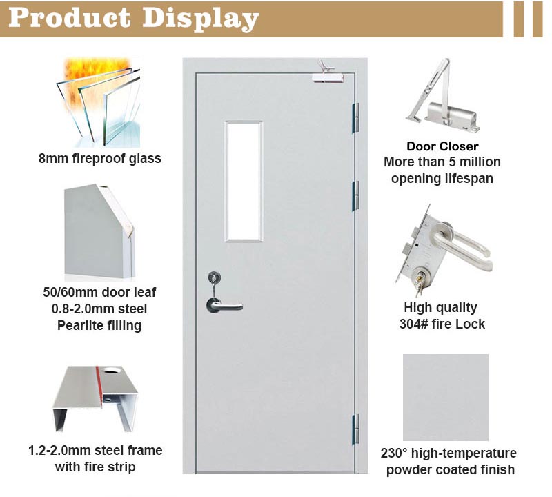 plate-steel-fire-metal-door-for-garage-1-hour-buy-plate-fire-metal