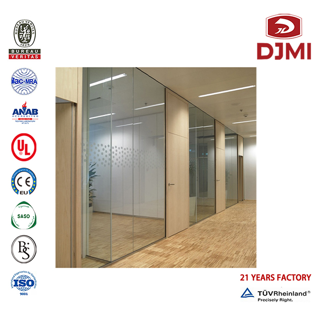 Minimalist Office Partition Door With Glass