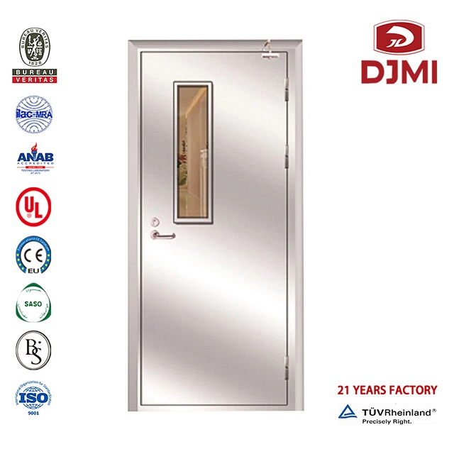 magnetic holder Stainless Steel Fire Door with screen